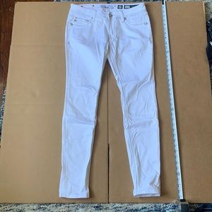 Miss me white womens skinny jeans size: 29